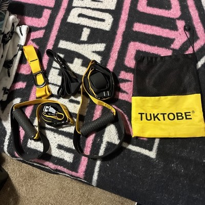 Tuktobe Home Resistance Training Kit Fitness Straps Full Body Workout Elastic
