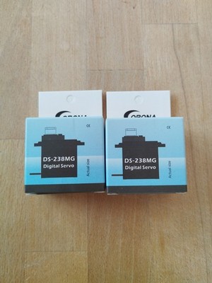 2St. Corona Servos DS 238 MG