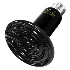 Simple Deluxe Ceramic Heat Emitter 100W Reptile 1 Pack, 100 Watts Black 