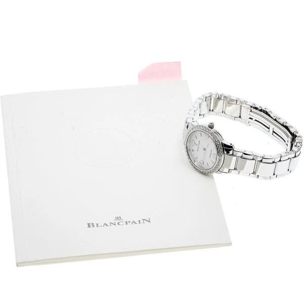 Blancpain — Blancpain Ladybird 0096-4682B-71 26mm SS White Dial Automatic Watch #C4058