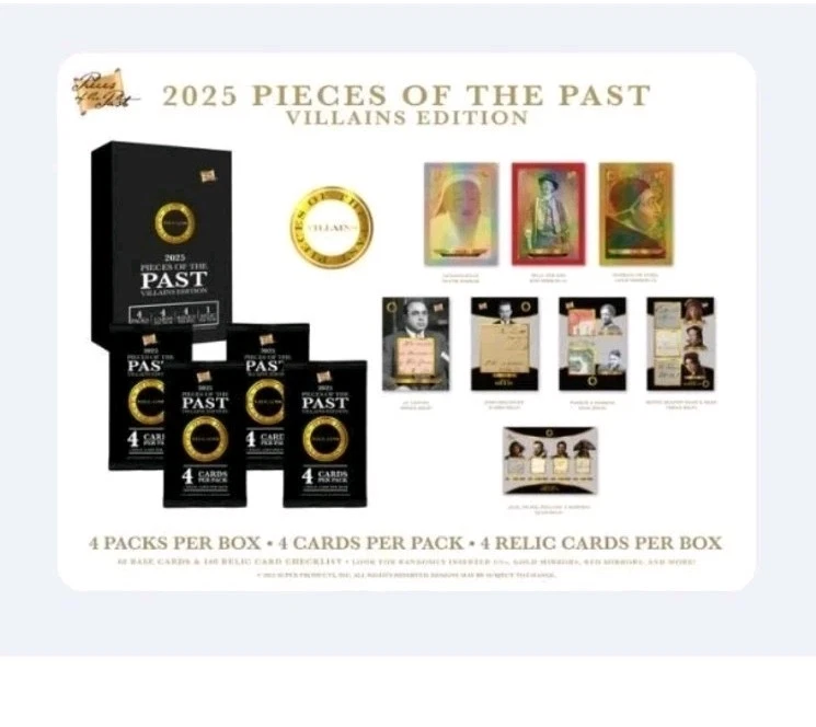 Oferta de 3 cajas - $100 - Piezas del pasado: edición villanos caja sellada de fábrica Foto 3 de 3