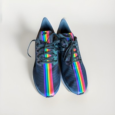 Nike Zoom Pegasus Turbo ''Be True''  sneaker anthracite, men s size 13 