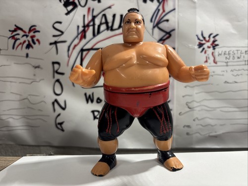 WWF YOKOZUNA HASBRO Series 8 1994 WWE WCW ECW WRES...
