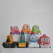 Vtech Toot Toot Full Set Of 7 Cory Carson Mini Car Playzone Toy Vehicle Bundle