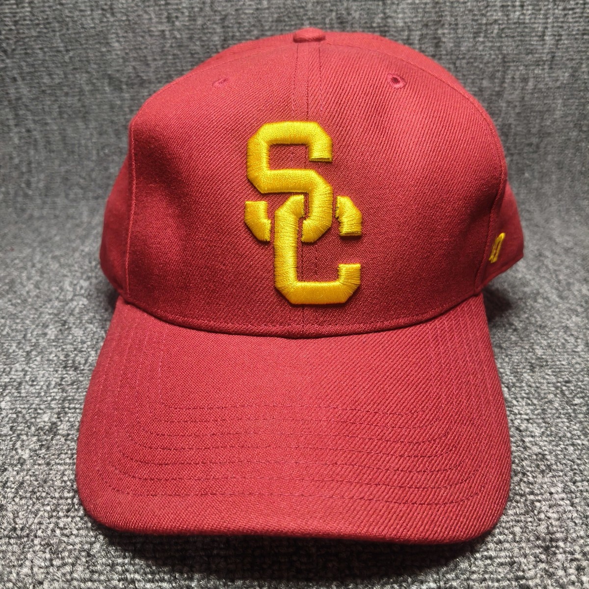 '47 Brand USC Trojans NCAA Maroon Gold Cap Hat Embroidered SC Logo
