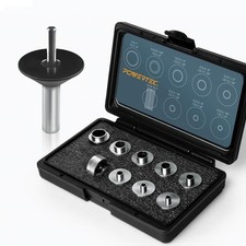 72092 Solid Router Template Bushing Guides and Centering Pin with Cone, 5/16 ...