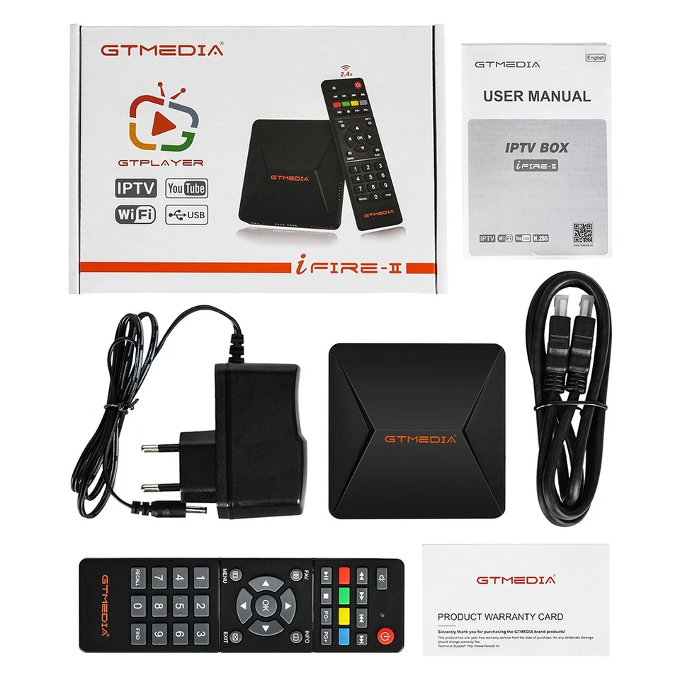 FHD Digital TV Box HDMI IP-TV Media Player WIFI Bluetooth mit IR fernbedienung - Bild 2 von 4