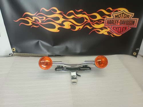 2005-17 Harley Davidson Softail Deluxe Rear Turn Signal Light Bar OEM.