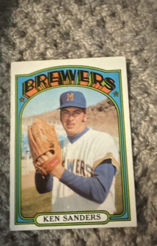 1972 Topps - Ken Sanders #391