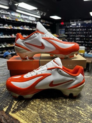 2006 Nike Vapor Jet TD Football Cleats White Orange Brand New W