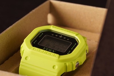 Casio G-SHOCK x ITZY GMD-S5610IT-3JR Lime Green Limited Kpop Watch Japan New