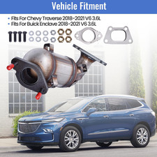 674-068 Rear Catalytic Converter Fits for Chevy Traverse 2018-2021 V6 3.6L, f...