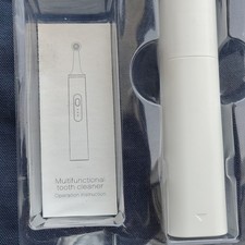 Multifunctional Electric Toothbrush Tooth Cleaner Kit, Rechargeable, White/Green