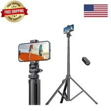 Adjustable 71'' Tripod for Smartphone Camera - Perfect for Vlogging Adventures