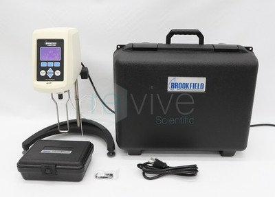 Brookfield Ametek DV1 Viscometer with Spindle Set, Stand & Case