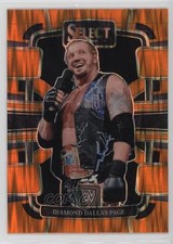 2024 Panini Select WWE Concourse Orange Flash Prizm Diamond Dallas Page HOF z2n