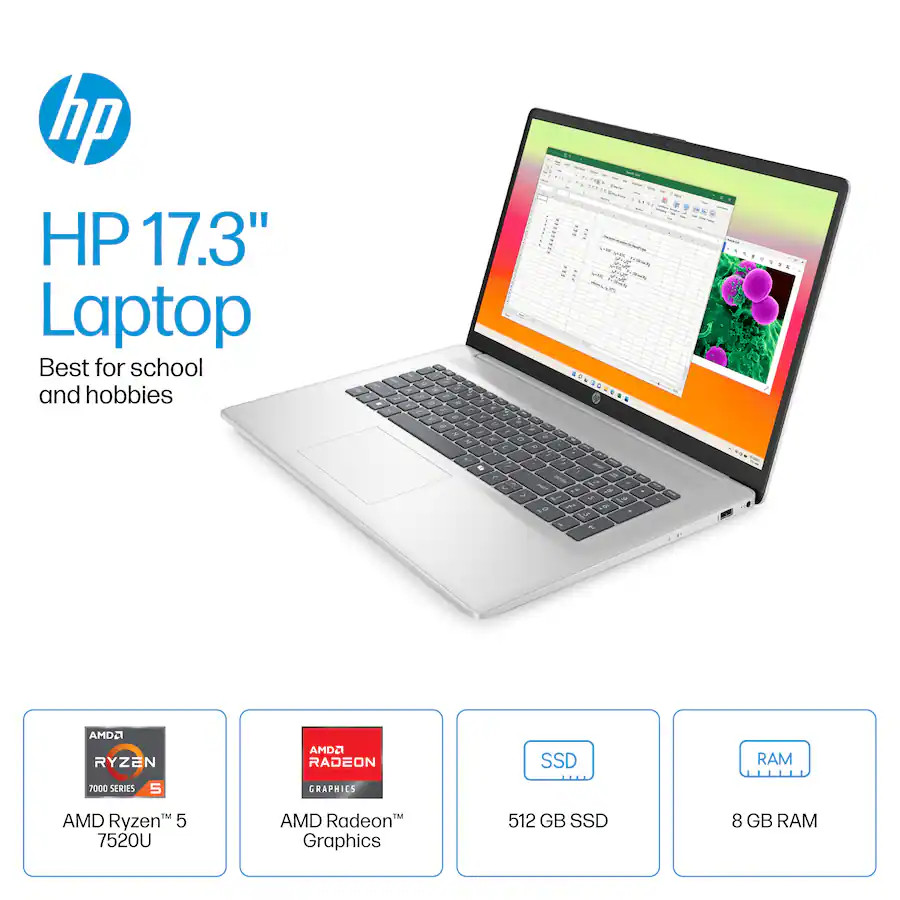 New HP 17.3