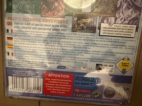 Jojo's Bizarre Adventure Sega Dreamcast 2000 Capcom Video Game Anime EUROPE