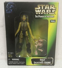 RARE   1998 Star Wars Oola and Salacious Crumb Fan Club Exclusive Figures NEW NOS