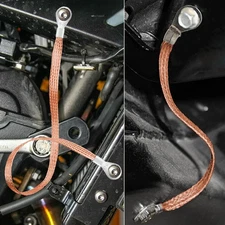 4PCS Engine Ground Straps Copper Cable For Car Truck Firewall Engine Body Frame