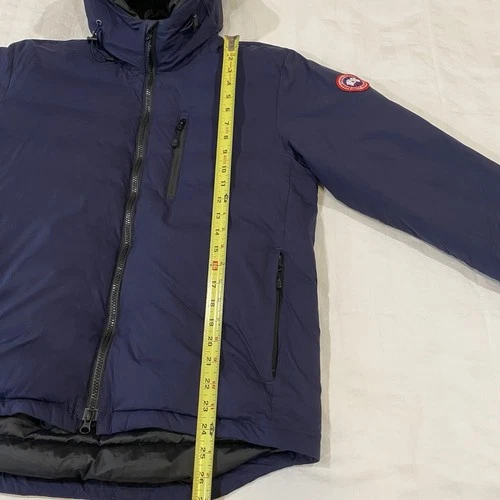 Canada Goose Lodge Hoody - Excellent - Mens Medium - Atlantic Navy - MSRP $950 image 10