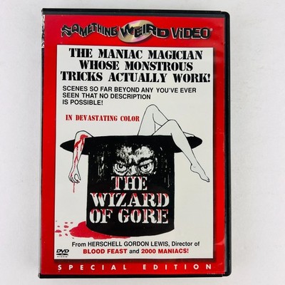 The Wizard of Gore Special Edition DVD 14381610222| eBay