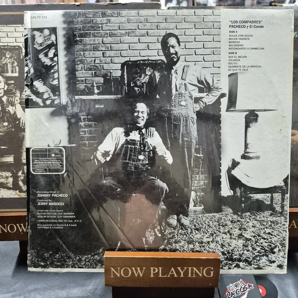 Johnny Pacheco Con Pete (Conde) Rodriguez* – Los Compadres, 1970s 🇻🇪 🔥🔥🔥🔥 - Image 2 of 4