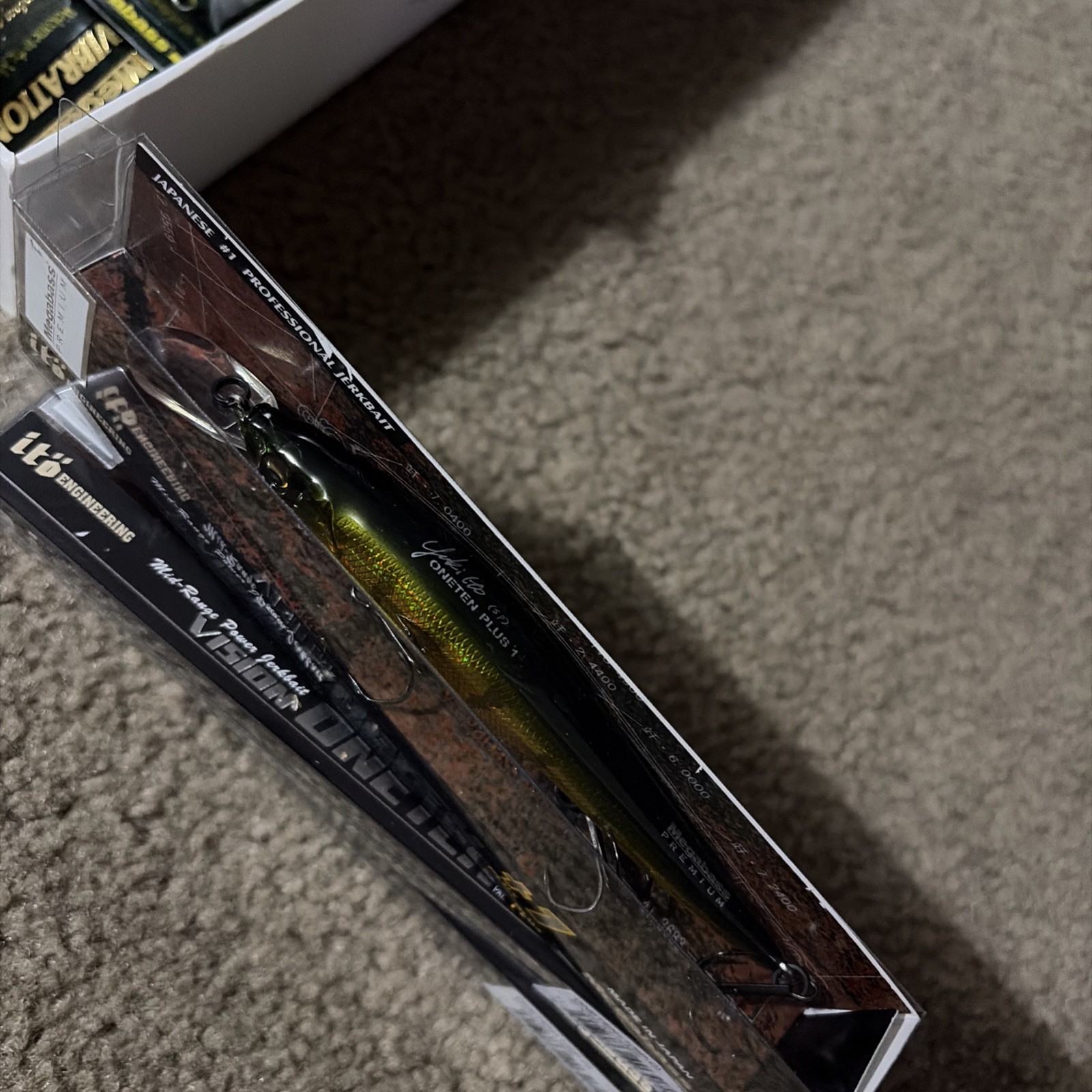 Megabass ONETEN +1 premium yuki ito (sp-c) kasumi tiger fishing lure. LIMITED  - Image 2