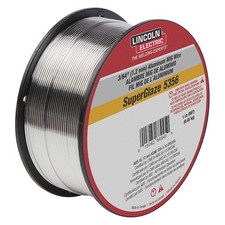 LINCOLN ELECTRIC ED030314 MIG Welding Wire,5356,.045,Spool PK 6