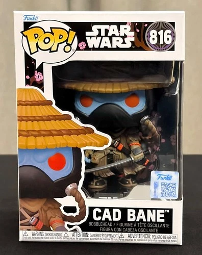 Funko Pop! Cad Bane #816 Star Wars TargetCon Exclusive Vinyl + PROTECTOR