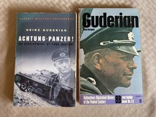 Lot de livres général Guderian allemand WWII - Panzer Tactics, Wehrmacht