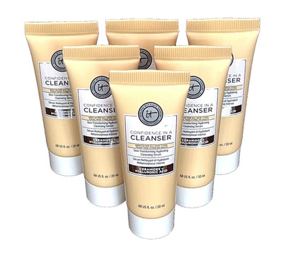 6x IT CONFIDENCE IN A CLEANSER CLEANSING SERUM 0.68oz / 20ml ea. SEALED NEW