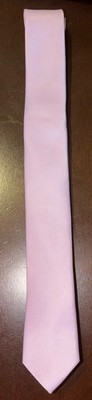 Jacob Alexander Men's Skinny Width 2  Solid Color Tie - Lavender