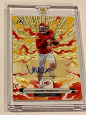 Marketplace image: Topps 2025 Resurgence Xavier Worthy Kansas City Chiefs #48 Auto Superfractor 1/1