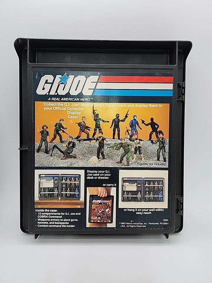 Vitrina Oficial Coleccionista GI Joe 1982 Hasbro De Colección Foto 3 de 3