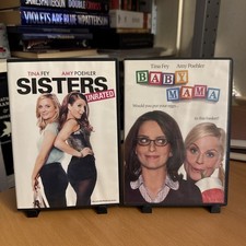Tina Fey Amy Poehler 2 DVD Lot Baby Mama & Sisters [unrated] Very Good
