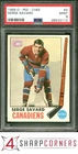 1969 O-PEE-CHEE #4 SERGE SAVARD RC CANADIENS HOF POP 8 PSA 9 SET BREAK