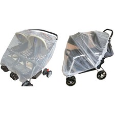 Insect Netting for Pushchair Twin Fine Mesh Cover Carseat Mosquito Net