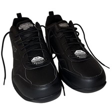 SKECHERS WORK Men's Relaxed Fit: Dighton SR Soft Toe Slip Resistant Work Shoe 12