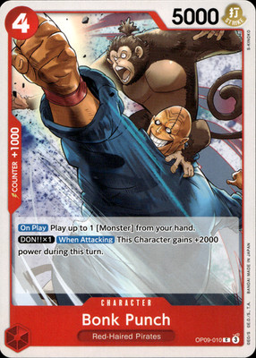 Bonk Punch OP09-010 OP09 C NM