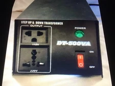 Transformer Voltage Converter Step Up Step Down 500W 220V to 110V 110V to 220V