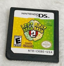 Nintendo DS, Left Brain Right Brain 2 Video Game Cartridge, 2008, Rated E