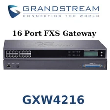 Grandstream GXW4216 Gigabit Gateway 16 Port FXS Analog to VoIP