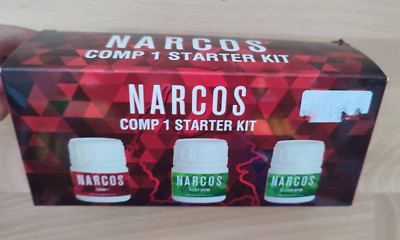 NARCOS Comp 1 Starterkit S  / 3 x100 ml Dünger für Erde Try Pack