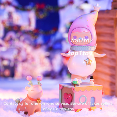 POP MART x PUCKY Christmas Music Parade Ice Skating Baby Toy