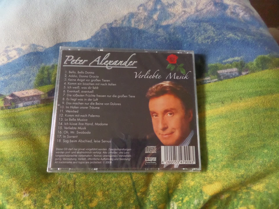 CD Peter Alexander - Verliebte Musik, CD ist NEU & OVP. - Bild 2 von 2