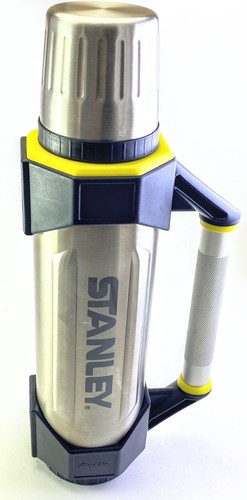 STANLEY ALADDIN THE BOLT EDELSTAHL METALL THERMOSKANNE MIT GRIFF 1,1 QT - Bild 3 von 19