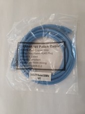 Cat. 6 UTP Booted 550 MHz 10ft Blue