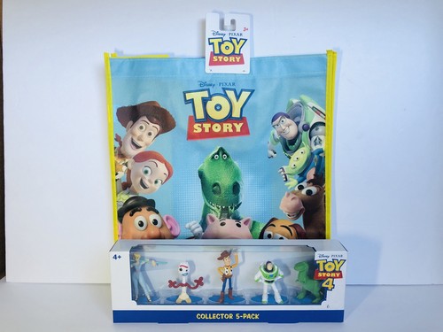 Toy Story 4 Figurines, Disney Set, Woody, Buzz Lightyear, Lot - Picture 2 of 8