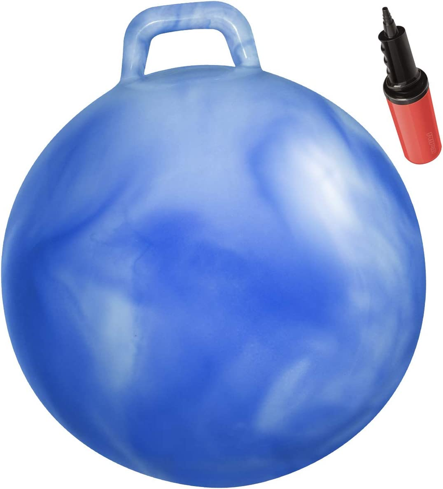Adult Size Hopper Ball with Handles for Jumping and Bouncing Fun Adult Size Hopper Ball with Handles for Jumping and Bouncing Fun